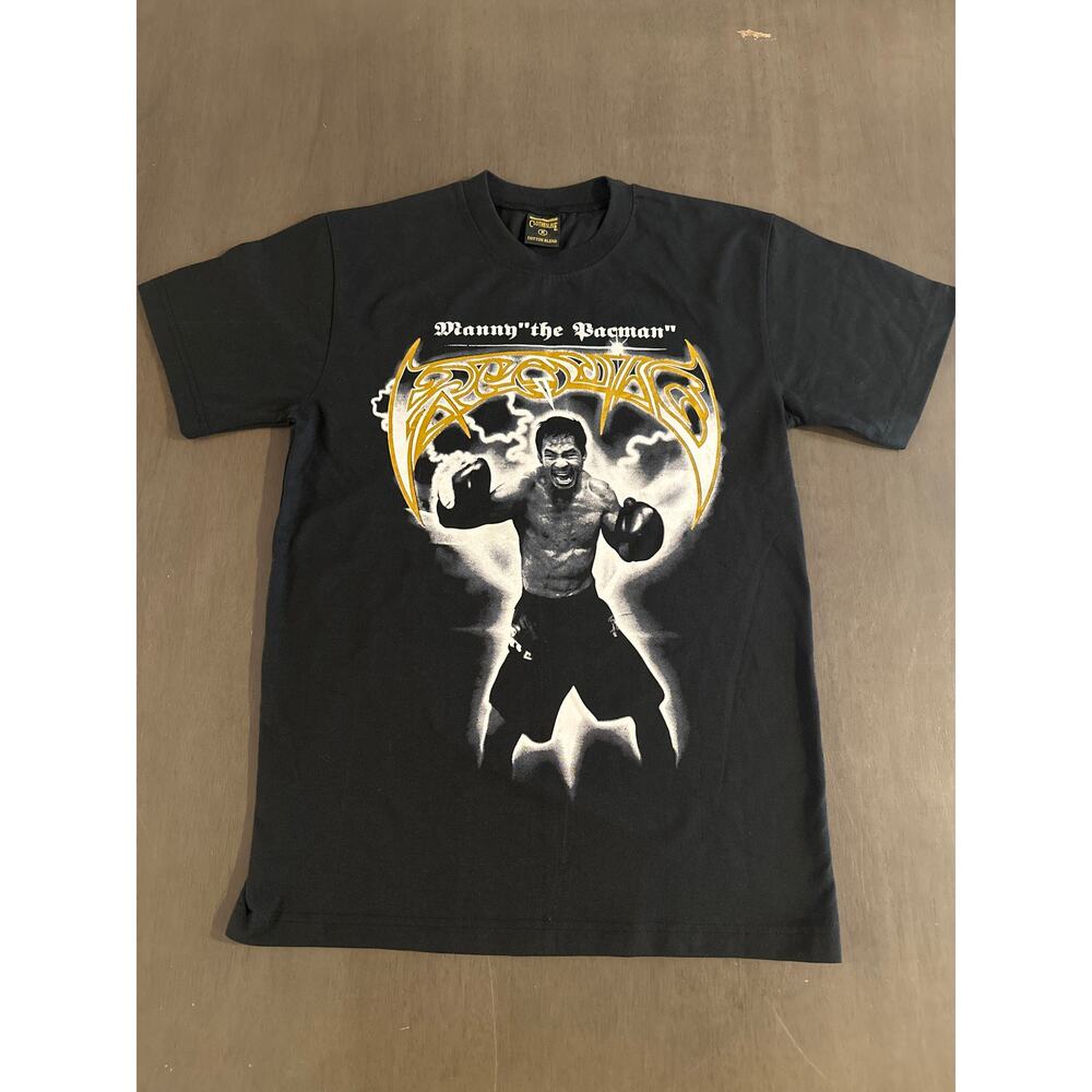 Vintage Clothesline Manny Pacquiao Boxing Shirt Mens Medium  MP Logo VTG Pacman